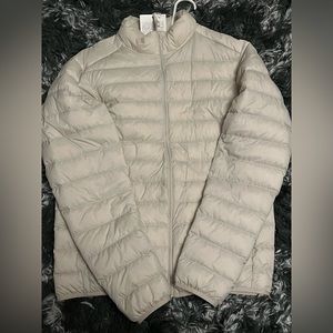White Puffer Coat